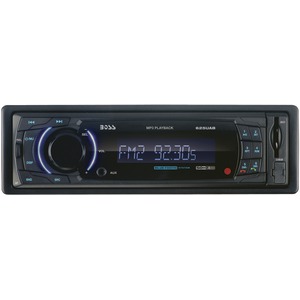 BOSS AUDIO 625UAB Single-DIN In-Dash Mechless AM/FM Receiver with Bluetooth(R)