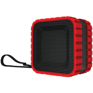 COLEMAN CBT14-R Aktiv Sounds(TM) Waterproof Bluetooth(R) Cube Speaker (Red)